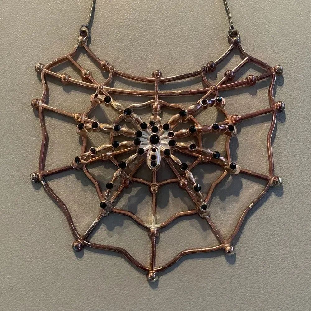 Halloween Spider Necklace